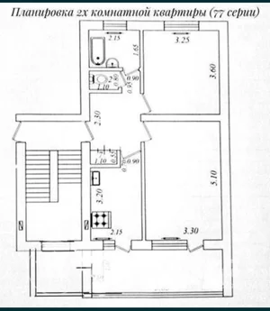 Фото 7 2-комн. квартира в Моштабиб