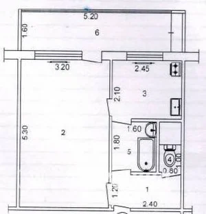 Фото 2 2-комн. квартира в Мирзо-Улугбекском районе