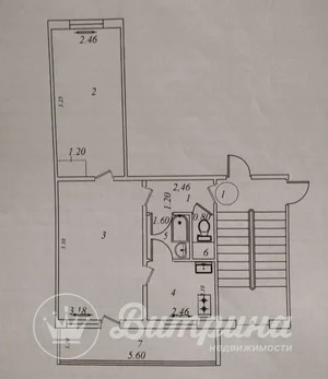 Фото 1 2-комн. квартира в Учтепинском районе