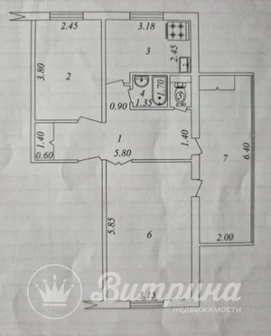 Фото 6 3-комн. квартира в Мирзо-Улугбекском районе